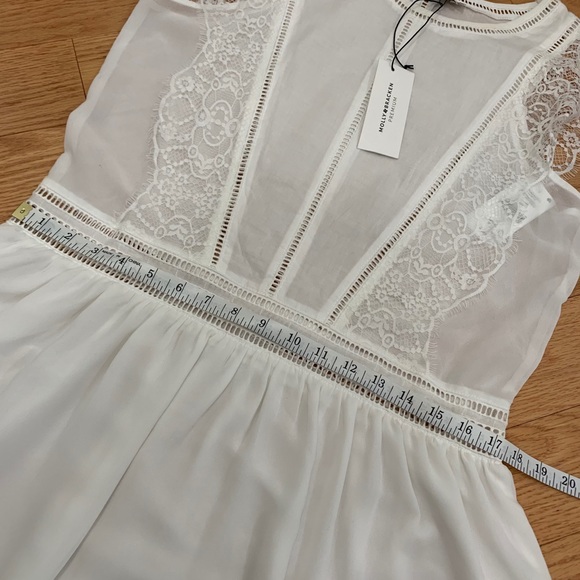 Nwt Boho White Summer Dress - Picture 8 of 13